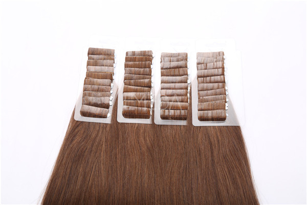 100 human hair double drawn cheap hair extensions  ZJ0057